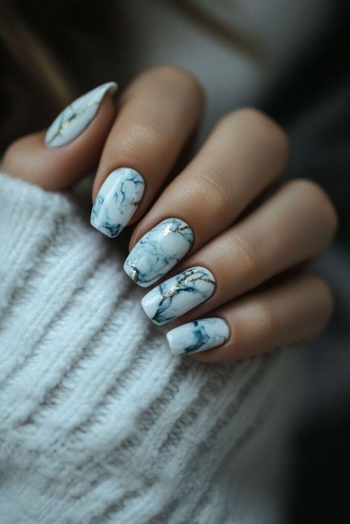 Marble Nails