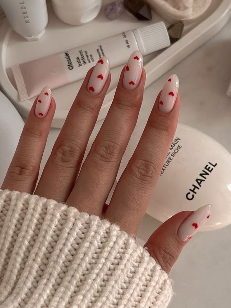 Heart-Tipped Nails