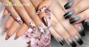 Black and Silver Nail Designs
