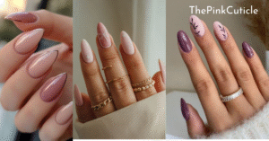 Mauve nails