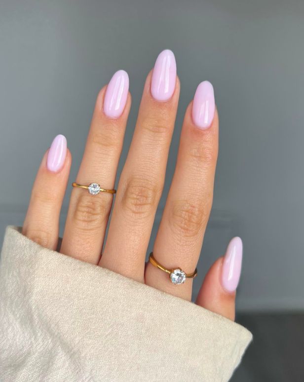 Pastel Pink Nails