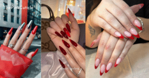 red nail designs
