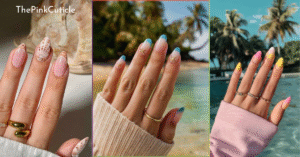 simple beach nail designs