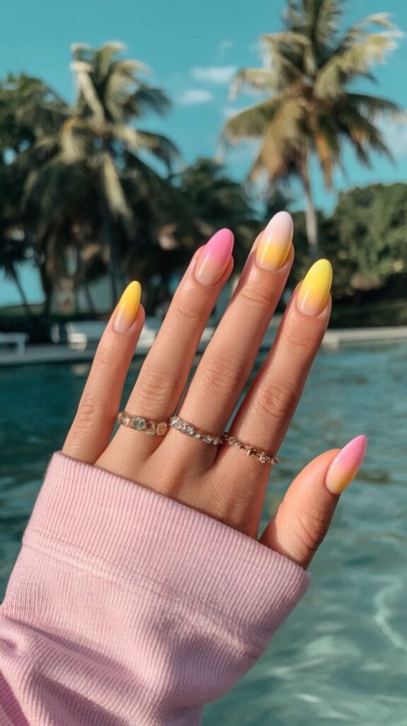 Easy Beach Nail Designs