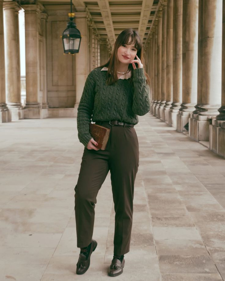 Dark Academia-Inspired Jumpsuit