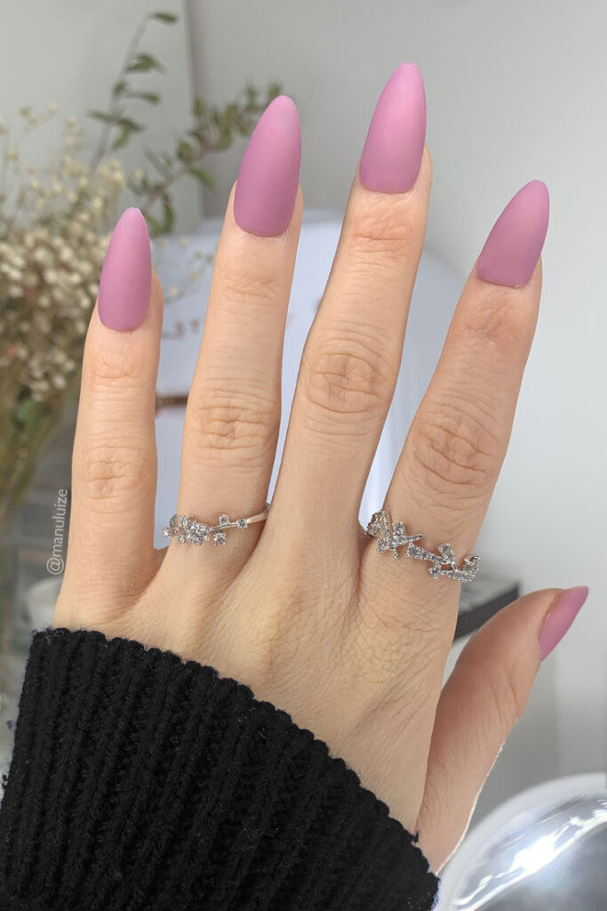 Fall Mauve Nails