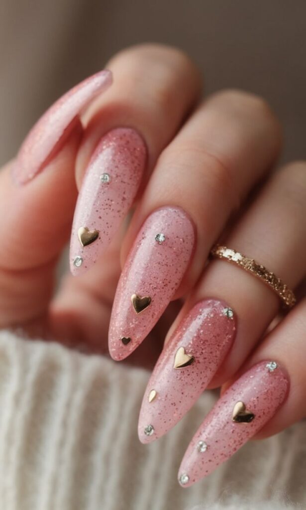 Unique Glamorous Birthday Nails