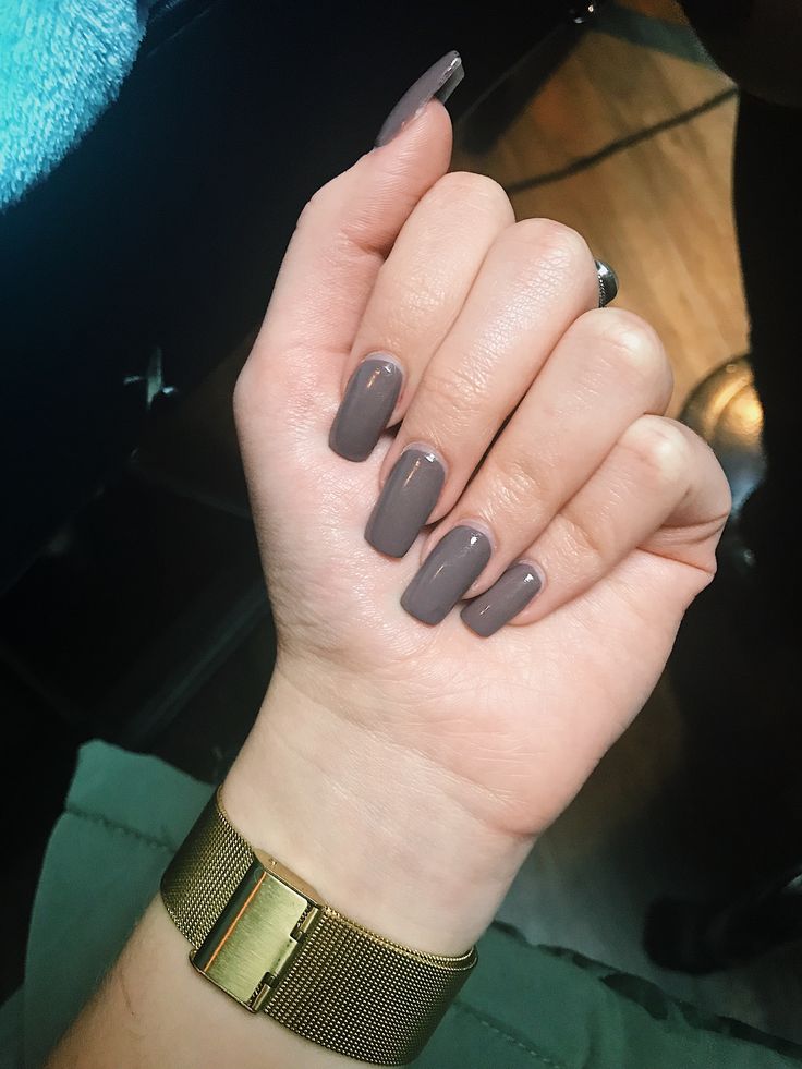 Smokey Grey with Hints of Brown