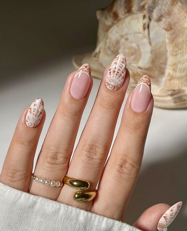 Seashell Nail Designs