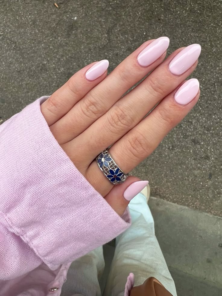 . Soft Baby Pink Nails