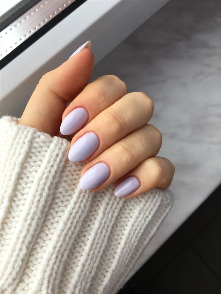Pastel Almond Nails