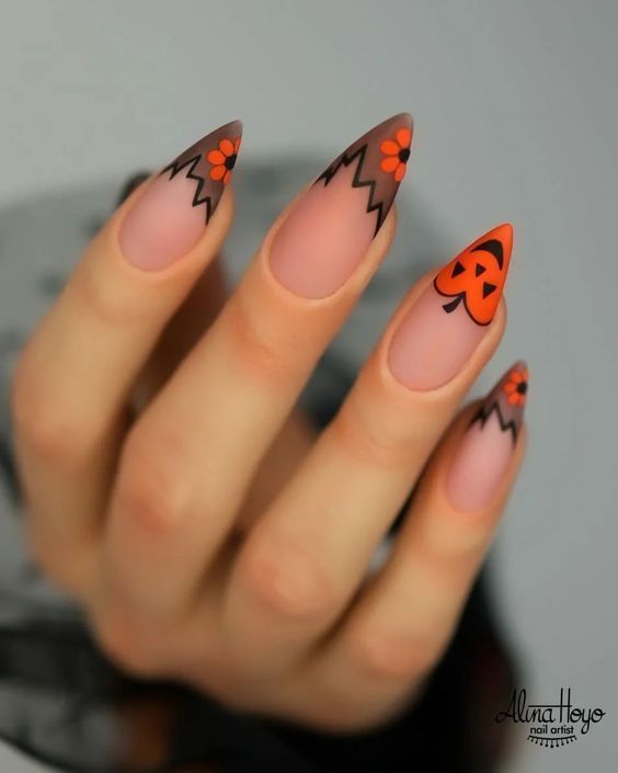 Pumpkin Patch Nails