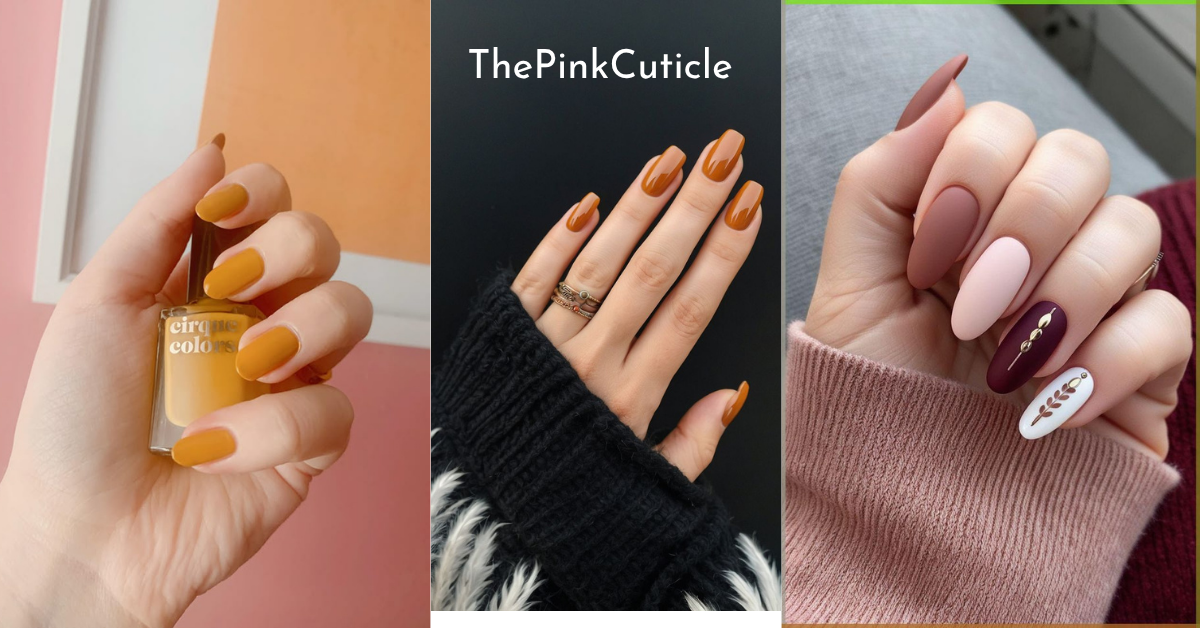 Yellow Fall Nails