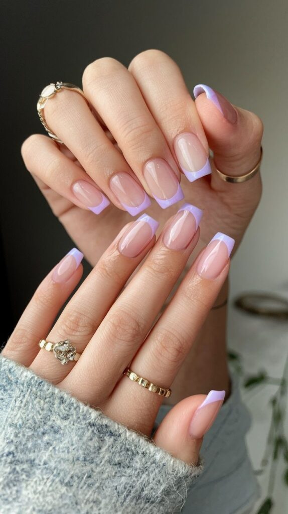 Simple French Tip Nail Designs