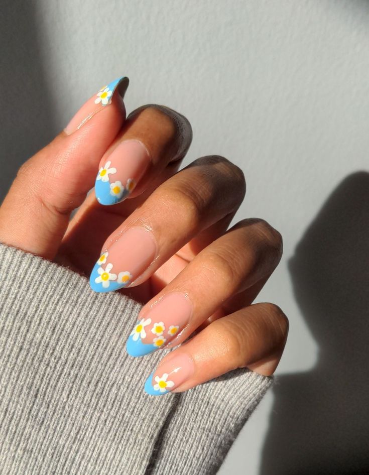 sunflower nail designs