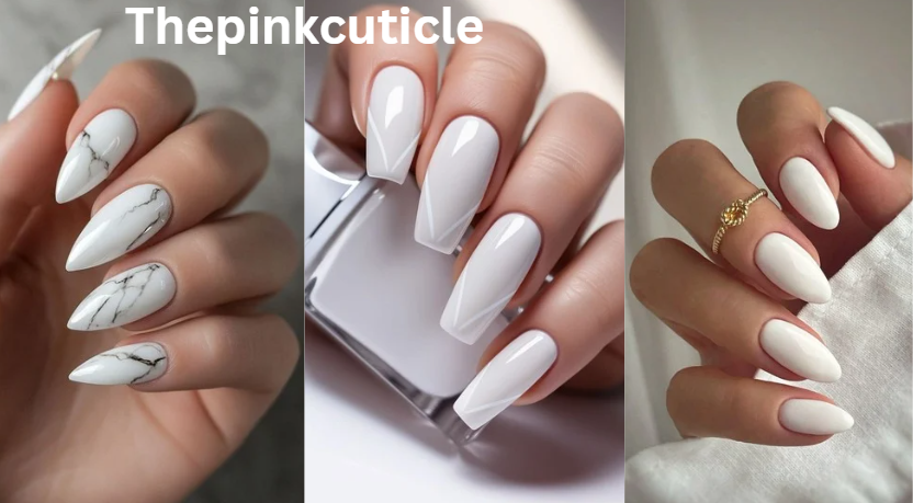 10 White Tip Nails Designs